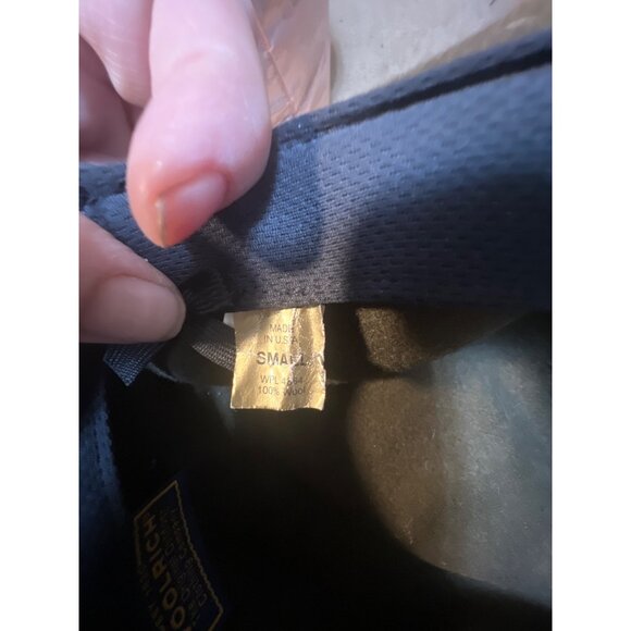 Mens Woolrich Small Brown Crushable Water Repellant Hat With Tan Leather Band - Picture 8 of 8